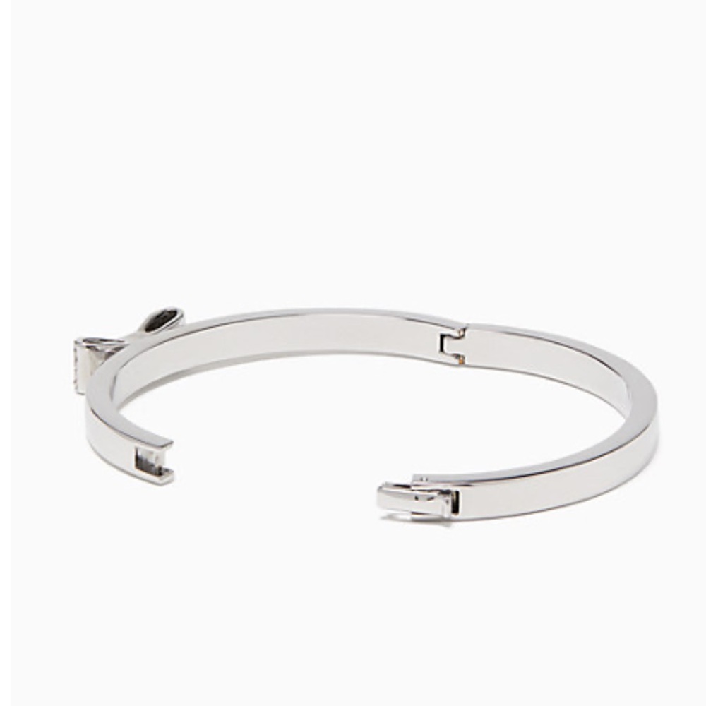 Kate Spade Bow Pave Bracelet & Stud Earrings set - Picture 4 of 11